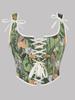 Various Styles Corset Tops for Women Renaissance Lace up Floral Shapewwear Overbust Boned Bustier Bodice