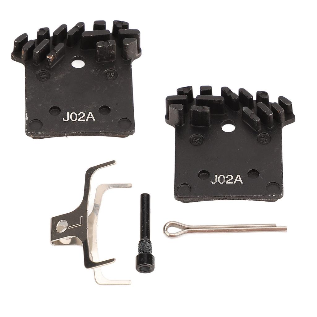 1 Pair Bike Disc Brake Cooling Pads Metal Oil Brake Heat Sink Pad for Mountain Road Bike