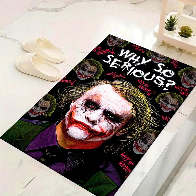 Joker Clown Carpet Rug for Living Room Bedroom Home Sofa Decoration,Kids play Non-slip Floor Mat