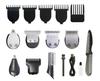 Multi-Function Rechargeable Hair Clippers: 5-in-1 Set for Salons
