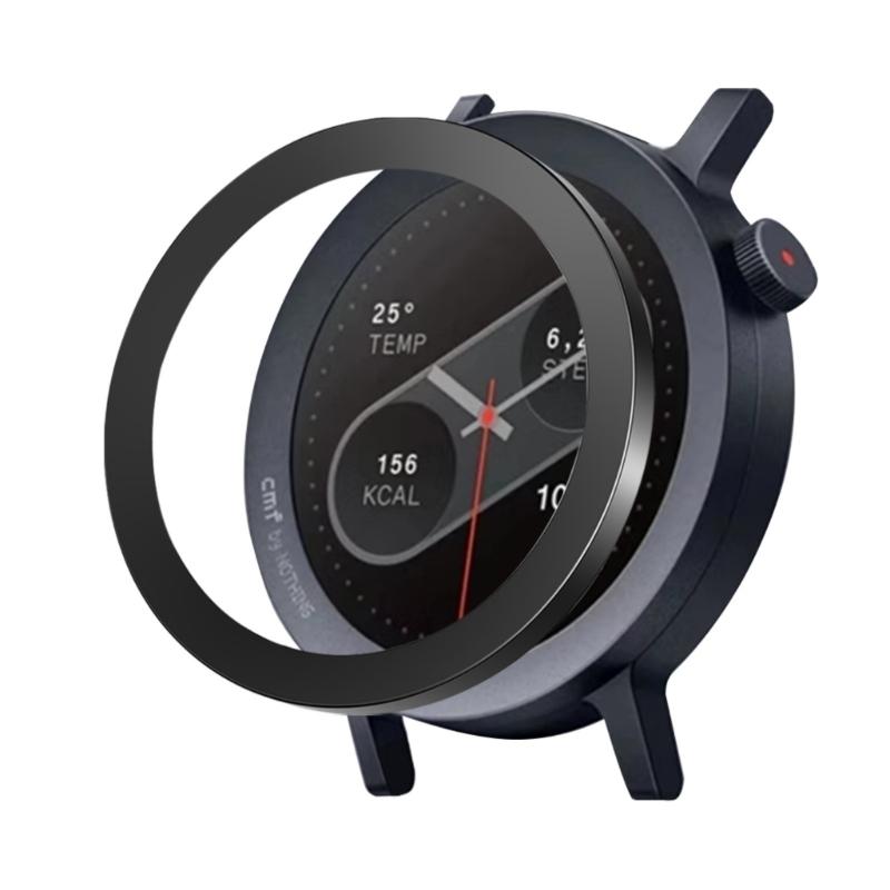 Bezel Circlet for CMF Professional 2 Smartwatch Scratch Resistant Multiple Color Optional Watch Border Effect Resistant