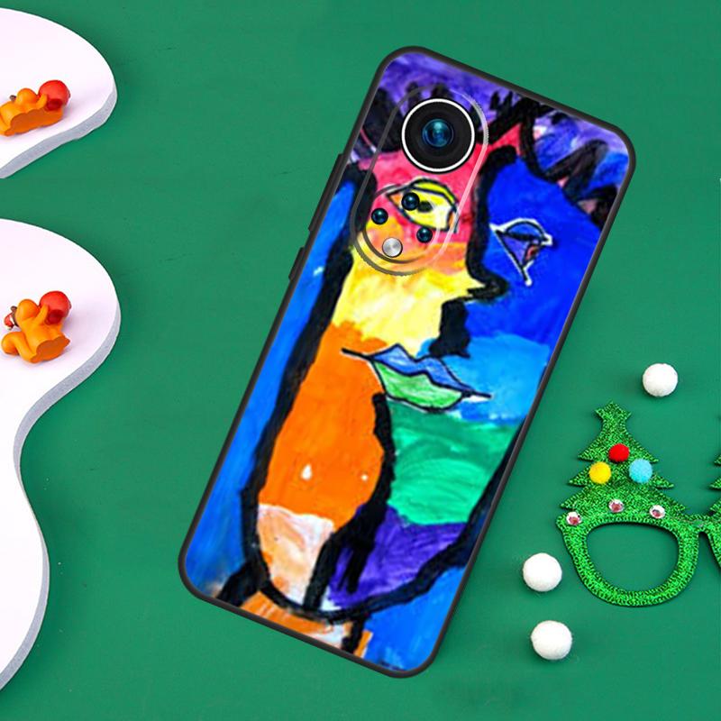 Picasso Abstract painting Art Case For Honor 200 Lite 50 70 90 X9c X9b X9a X8a X8b X7a X6a X8 X9 Magic 7 5 6 Pro Cover