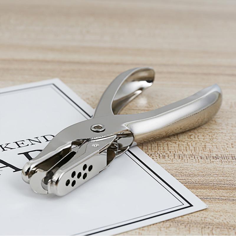 Labor-Saving Single Hole Punch Pliers for 6mm Paper and Box Punching