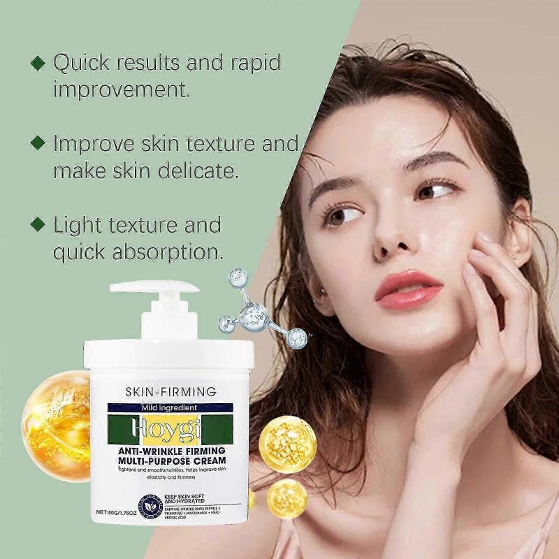 Anti-Wrinkle Firming Multi-Purpose Cream, Advanced Firming & Wrinkle-Reducing Cream, Skin Firming Rejuvenating Cream for All Skin Types