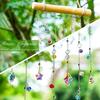 Crystal Wind Chimes Rainbow Suncatcher Window Wind Bells Crystal Hanging Pendant Outdoor Home Garden Decorations