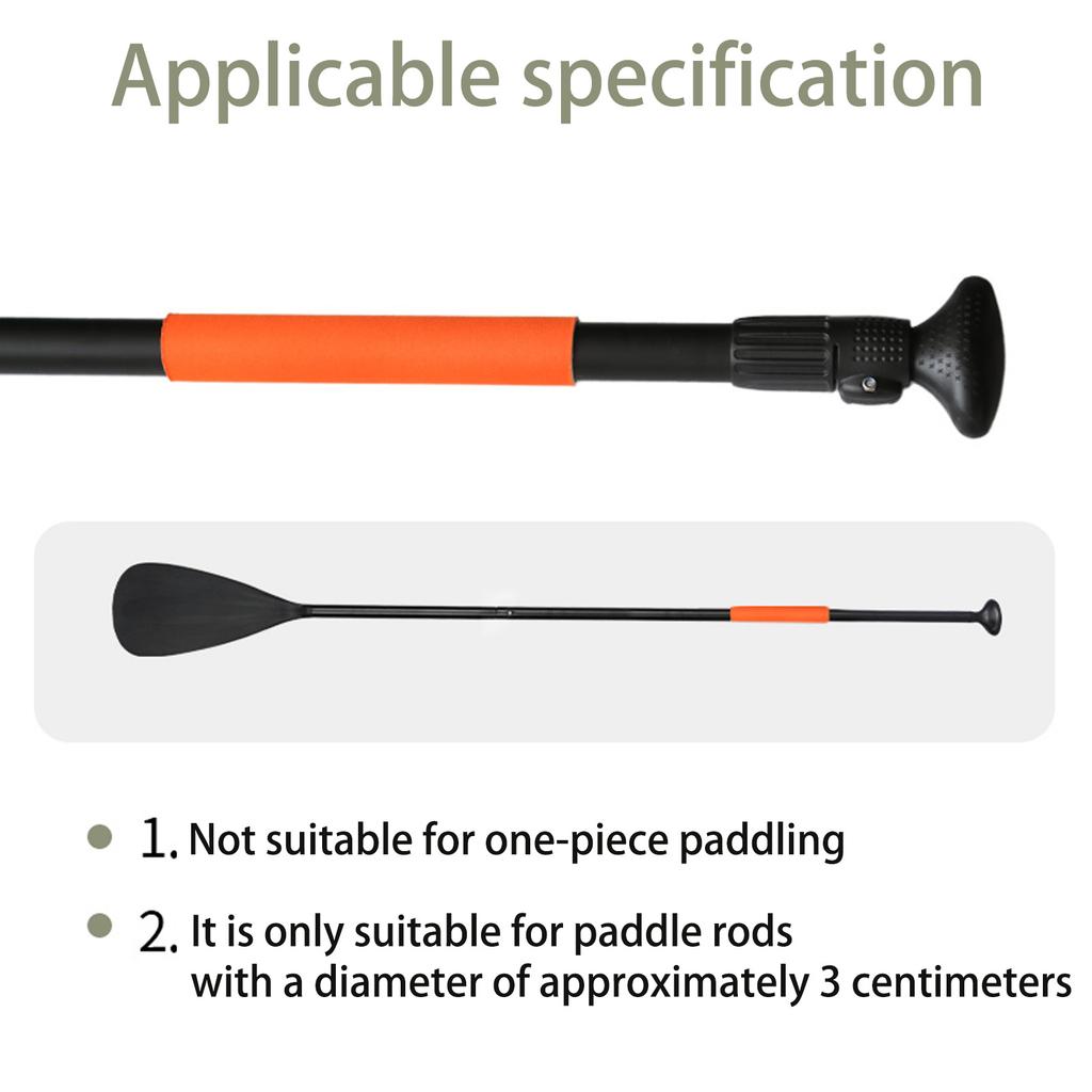 Ergonomischer Paddelgriffbezug Wasserdichter Rutschfester Neopren-Griff Schwimmende Griffhülle Perfekt für Kanu Kajak Sicherheit