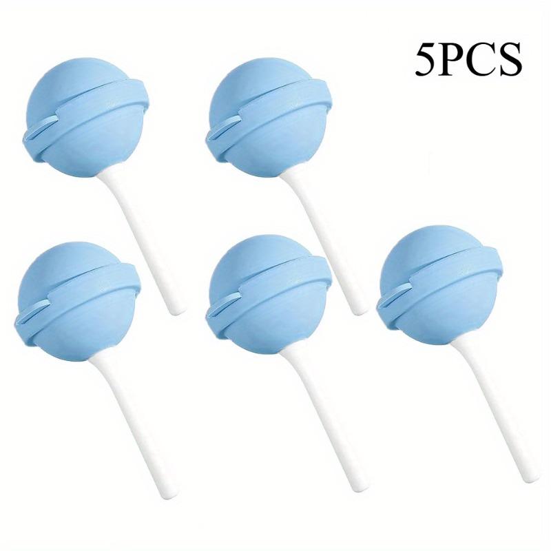 5PCS Lollipop Molds Silicone Home Ice Baseball DIY Mold Mini Ice Cream BPA Free Whiskey Bar Supplies Maker for Chocolate Dessert