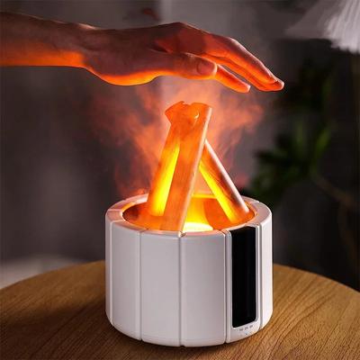 Cute 2025 2025 For Aromatherapy Essential Oil Diffuser Remote Control USB Ultrasonic Air Humidifier with Flame Lamp   Diffusor