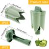 2-in-1 Fruit Pepper Corer Color Pepper Corer Seed Removing Tool Kitchen Utensil Fruit Vegetable Kitchen Accessories Coring Tool