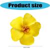 Hawaiian Styles Flower Hair Barrette For Women And Girl Nonslip Side Clip For Beach Parties And Spring Photography