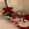 Festive Women's Christmas Hat Headband - Plush Hair Clip & Winter Hair Accessory
