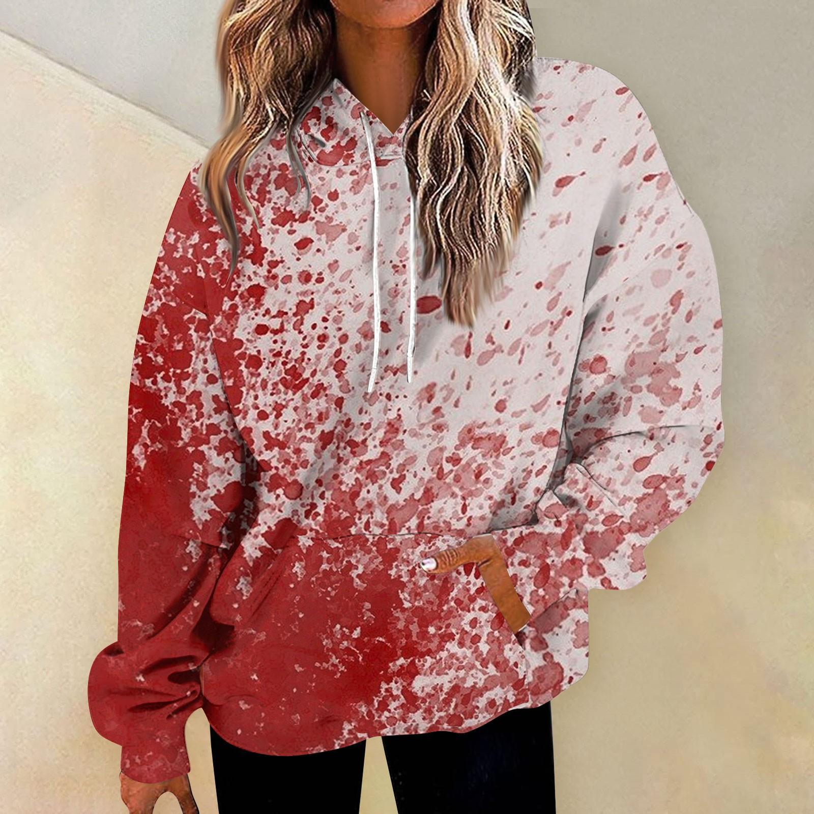 Женская модная толстовка с принтом — фото 3