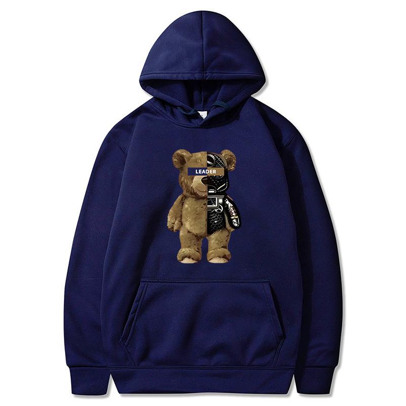 Men's Fashion Long Sleeve Printed Hoodie Women's Cool Casual Harajuku Hip Hop Streetwear Pullover Loose Thermal Sweatshirt