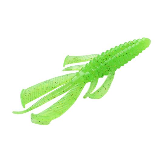 Shrimp Lure Fishing Bait with Twin Ridge Tails Realistic Looking Bright Color Portable Soft Bait Artificial Shrimp Lure