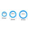 5-10Pcs Alloy O Ring Spring Clasps Openable Round Carabiner Keychain Clips Hook Dog Chain Buckle DIY Keyrings Jewelry Connectors