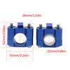 Motorcycle Handlebar Heightening Clamp Adapter CNC 22mm 28mm Riser For 7/8" 1-1/8 Pit Dirt Motorbike Bar Clamps Universal
