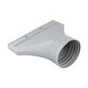 Grey Flat Hose Adapter 22x25x2cm For Portable Air Conditioner Dryer Vent Window Seal Plate AC Cooling System Parts