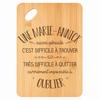 Cutting Board Another Awesome Marie-Annick - Bamboo Appetizer Tray Engraved Gift for Woman Kitchen Barbecue