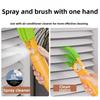 Detachable Dust Removal Brush Multi-Functional Louvers Duster  For Air Conditioning Vents