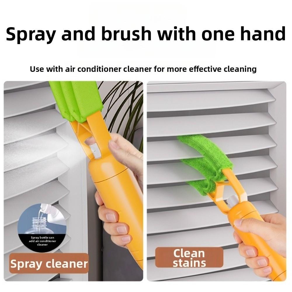 Detachable Dust Removal Brush Multi-Functional Louvers Duster For Air Conditioning Vents