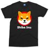 Shiba Inu Logo TShirt Funny Dog Coin Hodl It Meme Elon Musk Unisex Gift Tee