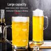 500ml Glass Beer Mug with Handle