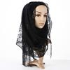 Fashion Accessories Lace Scarf Hollow out Tassels Scarf Veil Lace Shawls Scarf Women Muslim Hijab