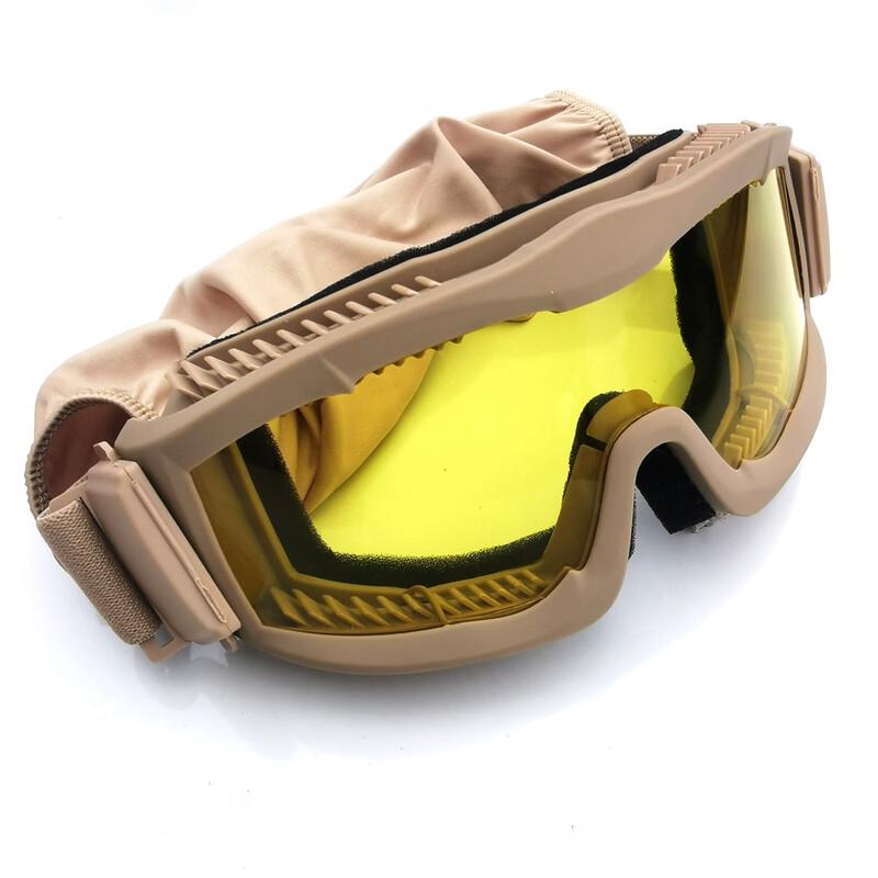 LISHI Tactical Anti-Fog Shooting Goggles