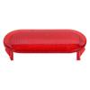 For Beetle Caddy Polo Touran 02-16 Red Car Door Trim Panel Reflector 6Q0947419  Red Appearance Plastic 70x30 mm 8g