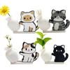 Creative Cat Refrigerator Magnet Acrylic Pet Hair Collector  Fur Collector