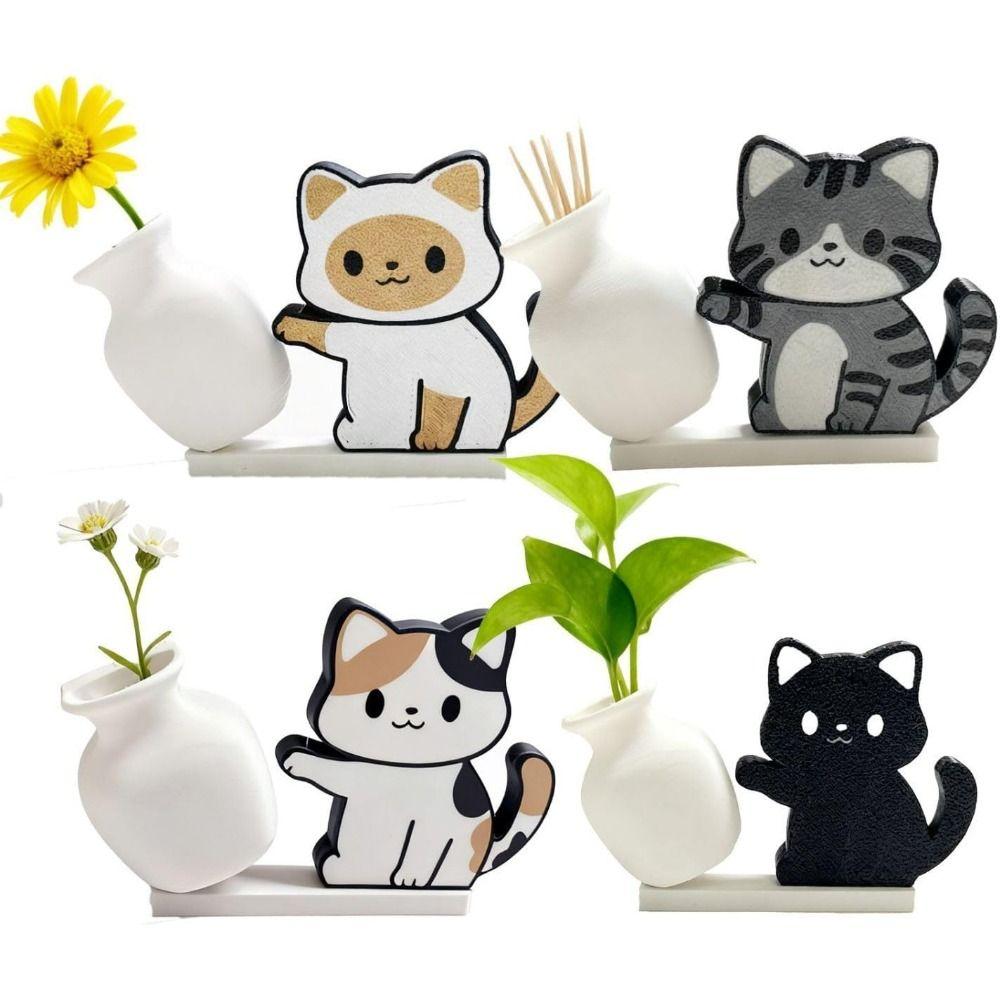 Creative Cat Refrigerator Magnet Acrylic Pet Hair Collector  Fur Collector