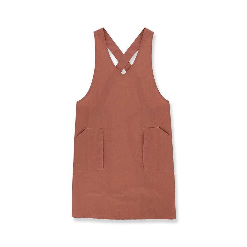 HOUSE WEAR STUDIO Houseware Studio For Free Brick [NAIGAI] Apron, Water-repellent, Nylon, Tie-at-the-back, Long, Women's, Simple, Plain, Women,