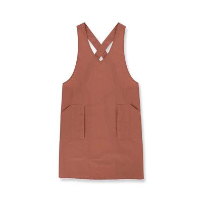 HOUSE WEAR STUDIO Haushaltswaren-Studio Für Kostenloser Ziegelstein [NAIGAI] Schürze, Wasserabweisend, Nylon, Zum Binden im Rücken, Lang, Damen, Schlicht, Einfarbig, Frauen,