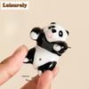 Little Panda Tea Pet Ancient Flowerpot Landscaping Tea Figurine Play Toys Tea Statue Ornaments Tea Items Collection Accessories