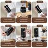 Kompakter elektrischer Kaffeebohnen-Mahlwerk, Manuelle Hand-Mahlmaschine für Zuhause