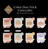 Visee Color Duo Trick Concealer 01 Red Trick Dark Circle (Natural Beige) Concealer, Cover, Compact, Orange, Multicolor, 2.5g