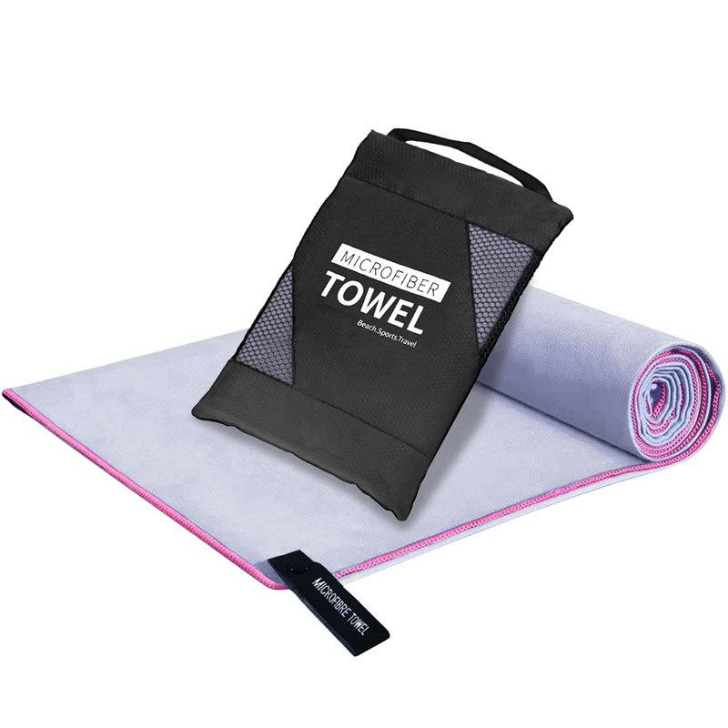 Toalha de Microfibra Ultra Absorvente Secagem Rápida Toalha de Praia Premium Viagem Fitness Academia Natação Yoga Acampamento Atividades ao Ar Livre