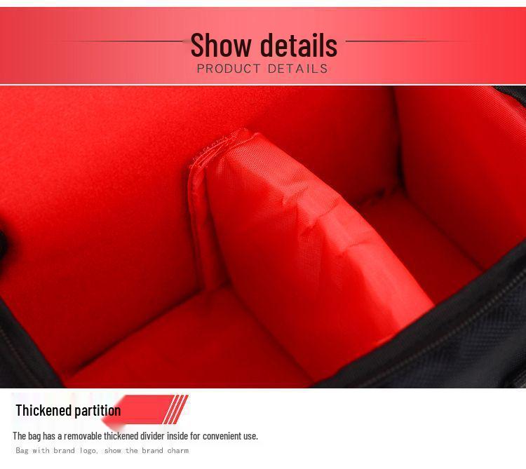 Geantă foto portabilă impermeabilă pentru camere DSLR, mirrorless și digitale