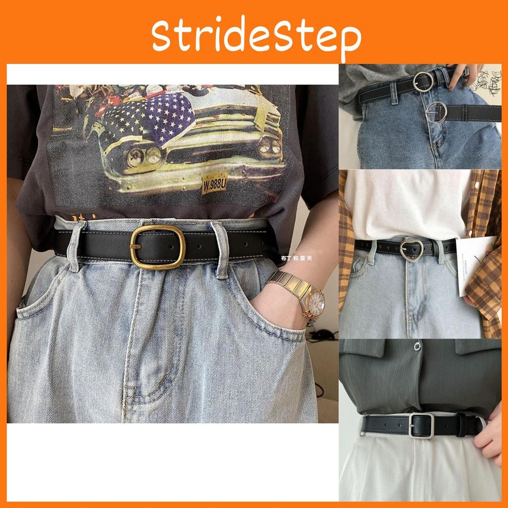 Trendy Student Style Pu Waist Belt Unisex Available In Multiple Black And Brown Designs