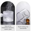 6pcs Espresso Cups with Ball Handle Mini Coffee Cups Heat Resistant Teacup Glass Drinking Mug Drinkware 100ml/3.38oz