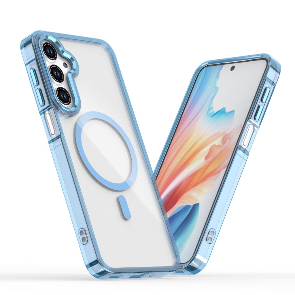 For Galaxy A25 A05 A05S Clear Magnetic Case,Compatible MagSafe Shockproof Protection Cover For Samsung Galaxy A55 A35 5G,A15