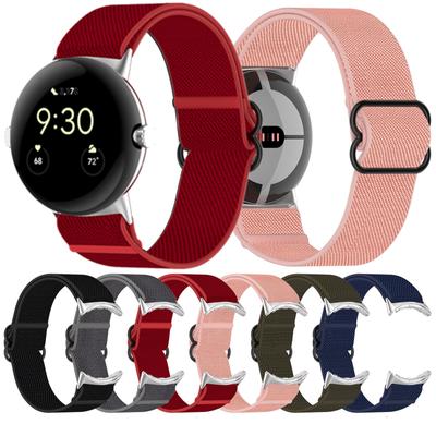 Suitable for Google Pixel Watch Elastic Woven Strap Google Pixel Watch Elastic Simple Nylon Strap