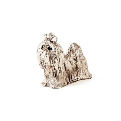 Maltese British Art Dog Figure Collection