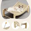 2 in 1 Sisal Cat Scratcher and Resting Couch Shedding Resistant for All Seasons Comfortable Sturdy