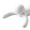 3D Printed Lying Man Doorstop, Decorative Door Stopper Wedge, Anti-slip No Drilling Doorstop for Carpet Tile Concrete Wooden Floor