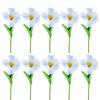 10Pcs Artificial Flower Bouquets Simulation Flowers Bouquets Arrangement for Wedding Party Home Garden Decoration