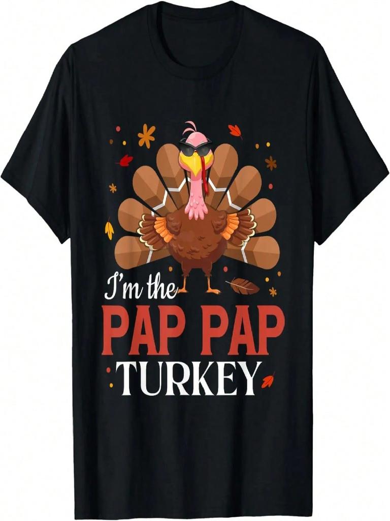 Im The Pap Pap Turkey Family Matching Thanksgiving Dad unisex T-Shirt