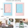 Colorful 14-piece set of 3-inch mini photo frame suitable for Fuji Polaroid and Polaroid 2x3 small photos computer photo album type colorful displa