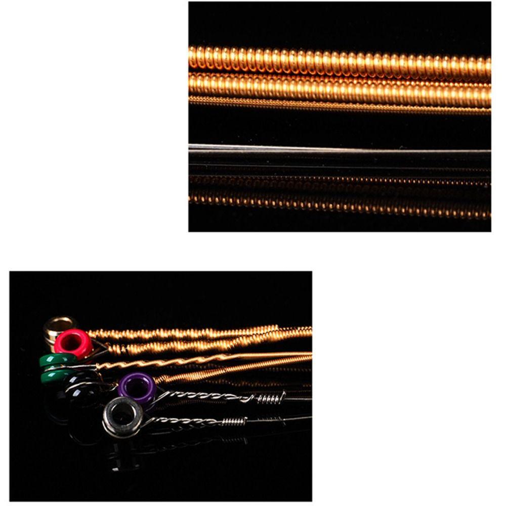 1 Set Brass Nylon Folk Guitar Strings Good Sound Electric Guitar Strings  Musician
