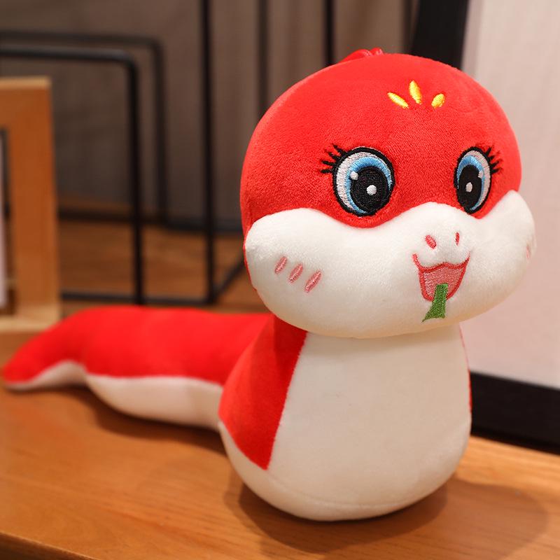 Year of the Snake Plush Doll - Baby Soothing Toy for Girls